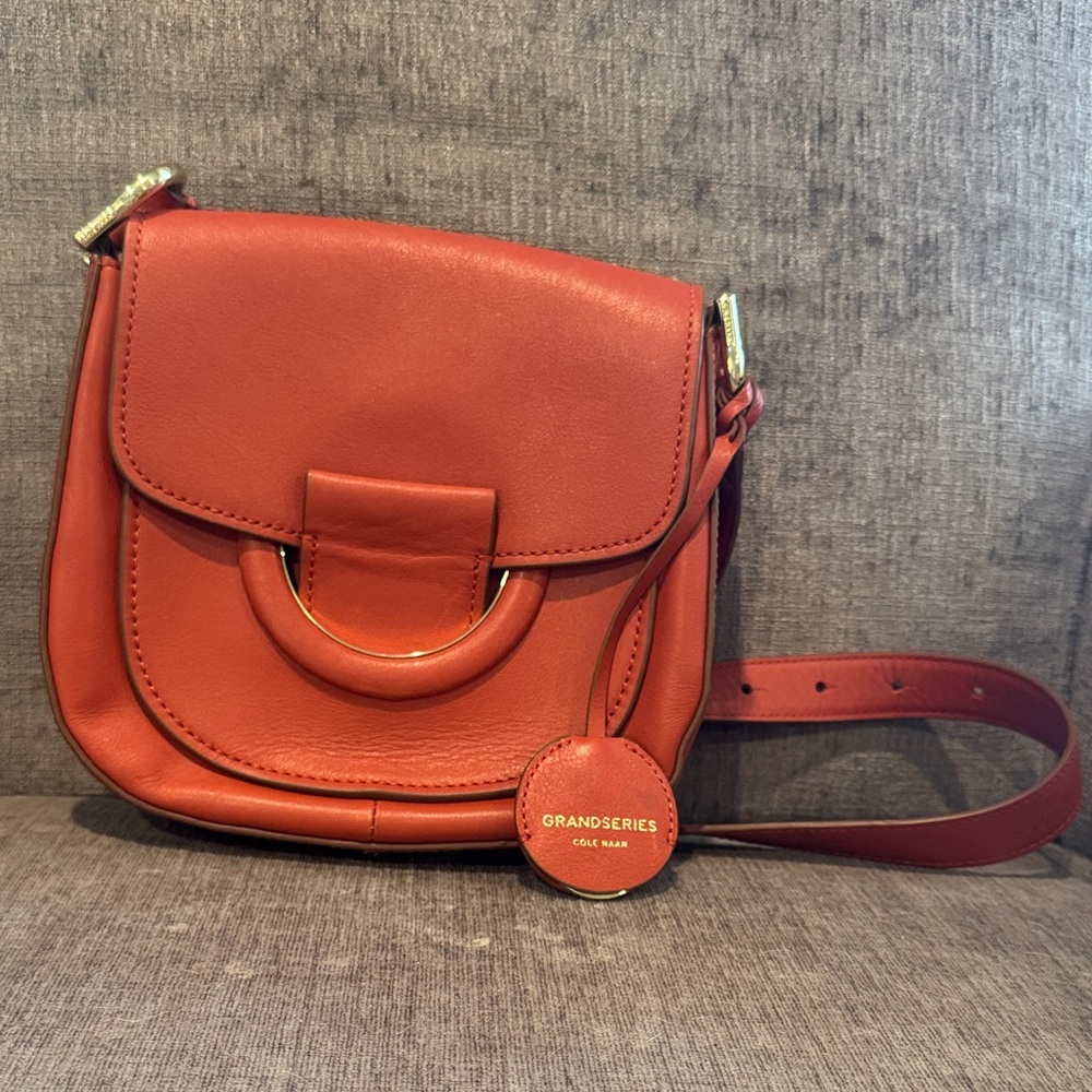 Cole Haan Leather Crossbody Bag. Like New!